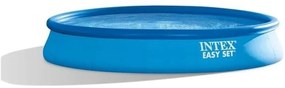 Intex - 28158NP – Piscina Fuori Terra Easy Set Rotonda, Pompa Filtro 2006 L/h, 9729 l, pvc, Azzurro, 457x84 cm
