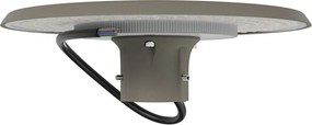 Lampione LED Circolare Grigio 30W 50W 70W IP65 CCT Bianco Variabile Colore Bianco Variabile CCT