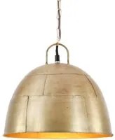 Lampada Industriale Vintage 25 W Ottone Rotonda 31 cm E27 320547