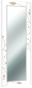 Specchio rettangolare in legno multicolore 52 x 152 cm