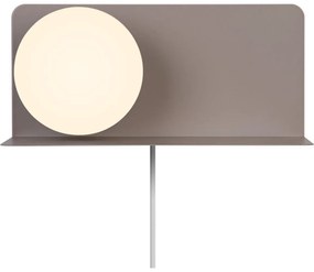Nordlux - Applique con mensola LILIBETH 1xE14/25W/230V marrone