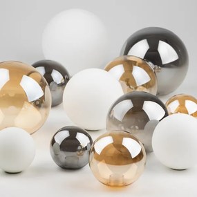 Brilagi-Vetro di ricambio per lampadario, applique e lampada MISTEL,MILLA diametro 12 cm fumé