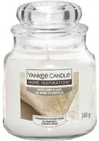 White Linen Lace, candela in giara media Yankee Candle