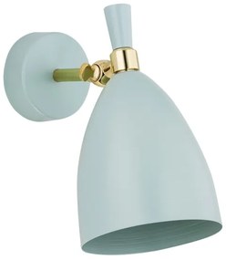Argon 4700 - Applique CHARLOTTE 1xE27/15W/230V blu/oro
