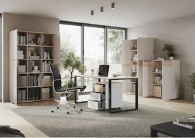 Scrivania con effetto rovere 80x160 cm Oviedo – Germania