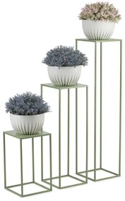 Portafiori 70x24 cm verde scuro