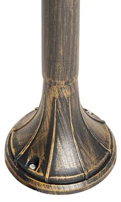 Lanterna da esterno intelligente oro antico 125 cm IP44 con WiFi A60 - Daphne