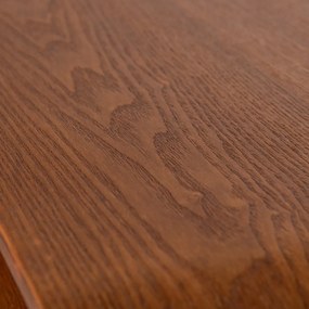 Tavolino con effetto noce 32x40 cm Frey – WOOOD