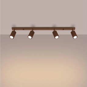 Brilagi - Faretto LED CRESTO 4xGU10/10W/230V marrone