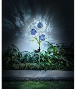 Globo 33599P - Lampada LED solare SOLAR 3xLED/0,06W/3V 5000K IP44 viola