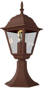 Paletto Lampione Vintage 40cm E27 IP54 Corten - Serie Alfieri