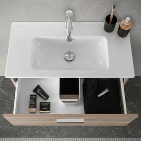 Mobile bagno sospeso 80 corda con lavabo e specchio  Miami