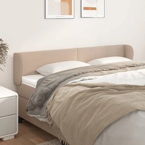 Testiera Ad Orecchio Cappuccino 203x23x78/88 Cm İn Similpelle /