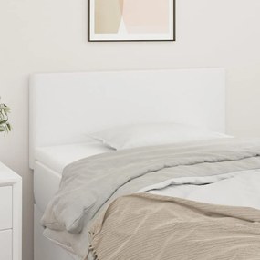 Testiera Bianco 100x5x78/88 Cm İn Similpelle /