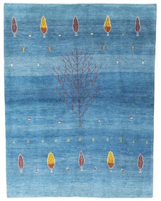 Gabbeh Tappeto persiano 160x200 Blu (Iran) Annodato A Mano