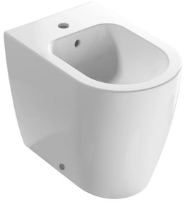 Bidet filo parete a pavimento multi Bianco Opaco Ceramica Globo Mode ME009BO