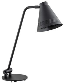 Argon 8002 - Lampada da tavolo AVALONE 1xE27/15W/230V nero