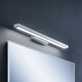 Applique da parete Alenia Lindby, Cromo / Argento, Bagno, Alluminio, Moderno, Applique