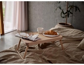 Tavolino in frassino massiccio 32x49,5 cm Inu – Zone