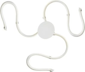 Applique LED moderno Teodor bianco IP20, luce bianco naturale 2020 lumen, NOVECENTO
