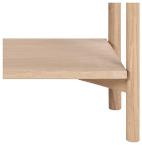 Libreria di colore naturale con effetto rovere 169x88x30 cm Braidwood – Actona