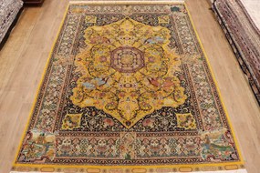 Tabriz Tappeto persiano 410 x 300 (Iran) Annodato A Mano