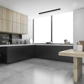 Plafoniera LUNGO T8 1xG13/18W/230V nera