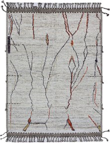 Berber Tappeto 160 x 210 (Pakistan) Annodato A Mano