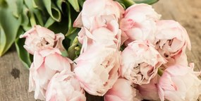 Stampa su tela – Bouquet romantico di fiori