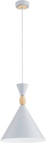 Lampada a sospensione con cavo FERYT 1xE27/15W/230V grigio