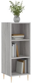 Credenza grigio sonoma 34,5x32,5x90 cm in legno multistrato