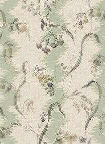 Sandberg Carta da parati panoramica Beatrice - Light Green