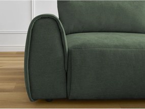 Divano angolare in verde scuro Aden – Bobochic Paris