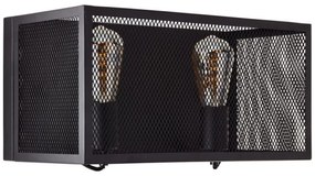Brilliant - Applique MAZE 2xE27/40W/230V nero