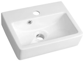 Bruckner - Lavabo NOAM 37,5x28 cm ceramica/bianco