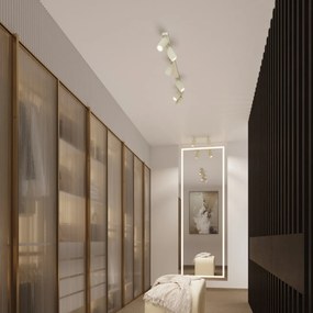 Plafoniera da Soffitto 2xGU10 in Alluminio KARBON 2