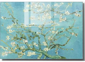 Pittura su vetro - riproduzione 70x50 cm Vincent van Gogh - Wallity