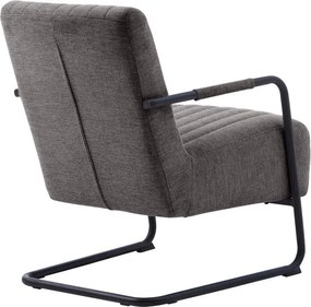 Poltrona in grigio scuro Trout – Unique Furniture