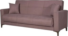 Divano Letto 3 Posti 212x87x90 Con Contenitore Bravo Bacos Viola