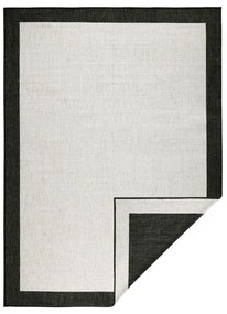 Tappeto da esterno nero e crema , 200 x 290 cm Panama - NORTHRUGS