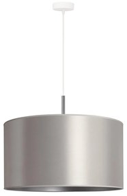 Duolla - Lampadario a sospensione con filo CANNES 1xE27/15W/230V diametro 45 cm argento