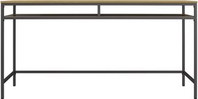 Scrivania con piano effetto rovere 51x153 cm Bradford - Støraa