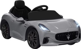 Macchina Elettrica per Bambini con Licenza Maserati Gran Turismo Folgore 12V Grigio...