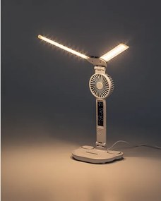 Rabalux 74030 - Lampada da tavolo LED dimmerabile con ventola NOVILO LED/7W/5V