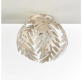 ONLI - Plafoniera FELCE 1xE27/22W/230V color crema