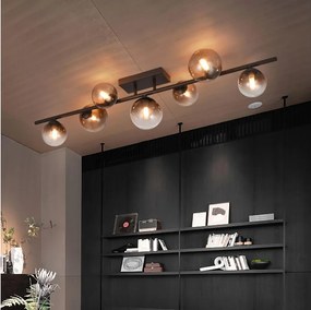 Brilagi - Plafoniera LED MILLA 7xG9/3W/230V marrone/marrone fumé