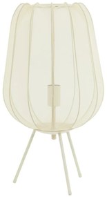 Lampada da tavolo color crema (altezza 60 cm) Plumeria - Light &amp; Living