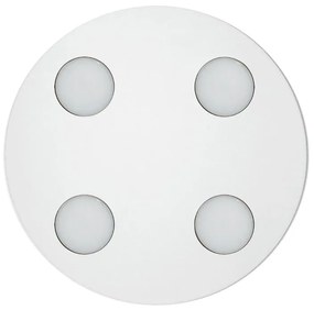 Plafoniera design Phanteon Ø 40 cm bianco IP20, 4XGX53