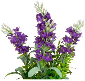 Pianta di lavanda finta (altezza totale 30 cm) Lavender – Casa Selección