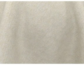 Sedia da pranzo color crema in imbottito Uala – Makamii